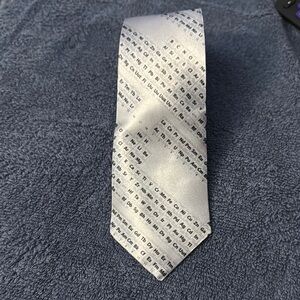Silver Periodic Table Men's Tie